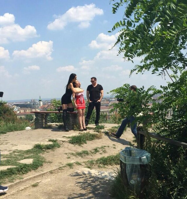 Shooting for @kinkdotcom in #budapest #PublicDisgrace with @FetishLiza I'm very lucky to have found this<a class="tags" href="/tag/kinkdotcom">@kinkdotcom</a><a href="/tag/budapest"class="tags">#budapest</a><a href="/tag/publicdisgrace"class="tags">#PublicDisgrace</a>