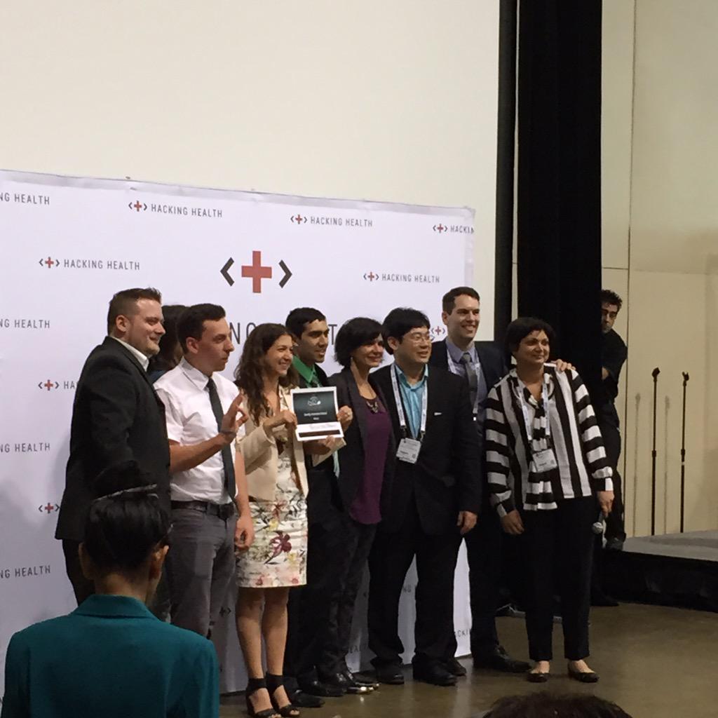 ignitetechnical's tweet photo. Congrats "Art on the Brain" and kudos @GevityInc for sponsorship/support of innovation in tech! #ehealth15 #HHDesign http://t.co/cLuS4sdD5I