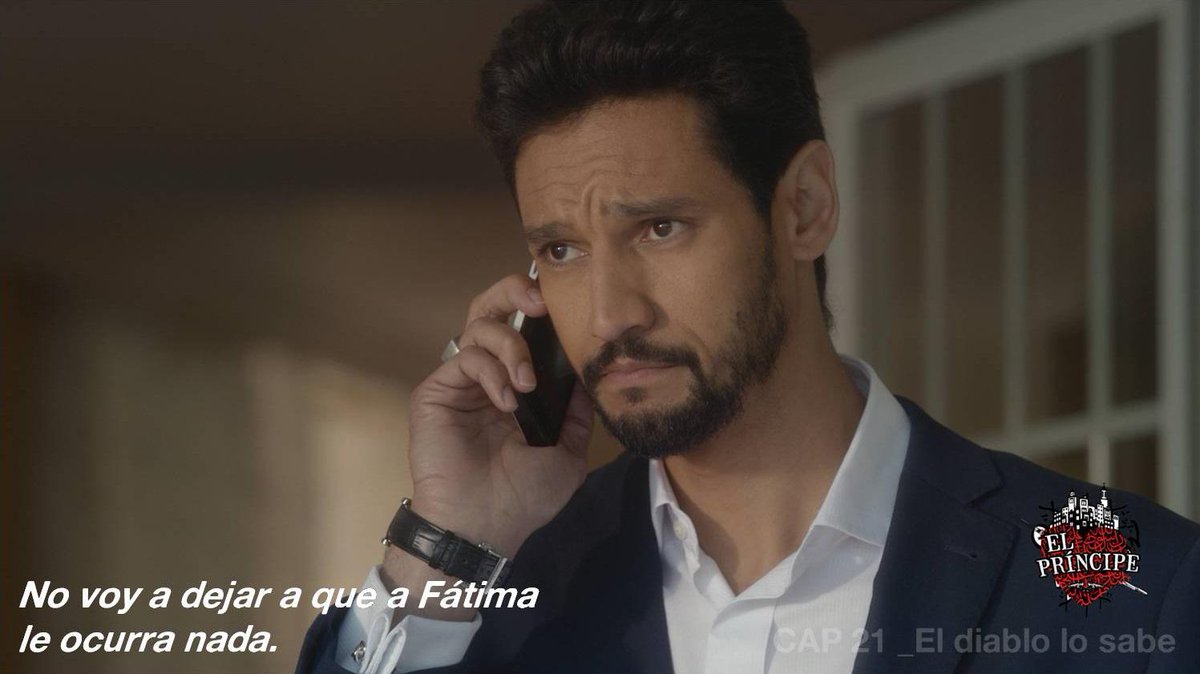 No voy a dejar que le ocurra nada a <a href="/FatimaBenBarek/">Fátima Ben Barek</a> #ElPríncipe8