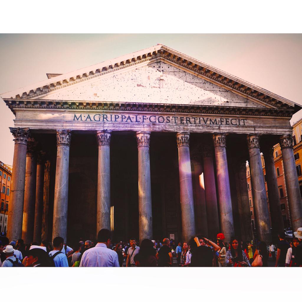 Pantheon #Romeingaround #Italy #citybreak #eatplaylive @BeautyfromItaly