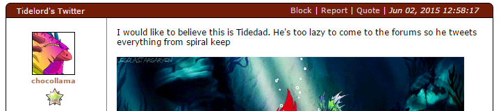 TidelordFR's tweet photo. *LOUD SCOFF* http://t.co/AaQ4OajIwP