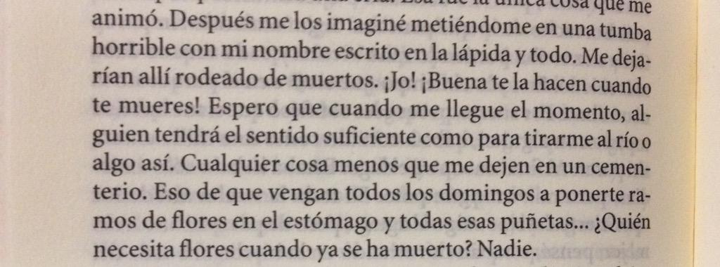 fededelibes's tweet photo. Nadie necesita flores. 💀💐🌹 http://t.co/qC9dL1Ok3T