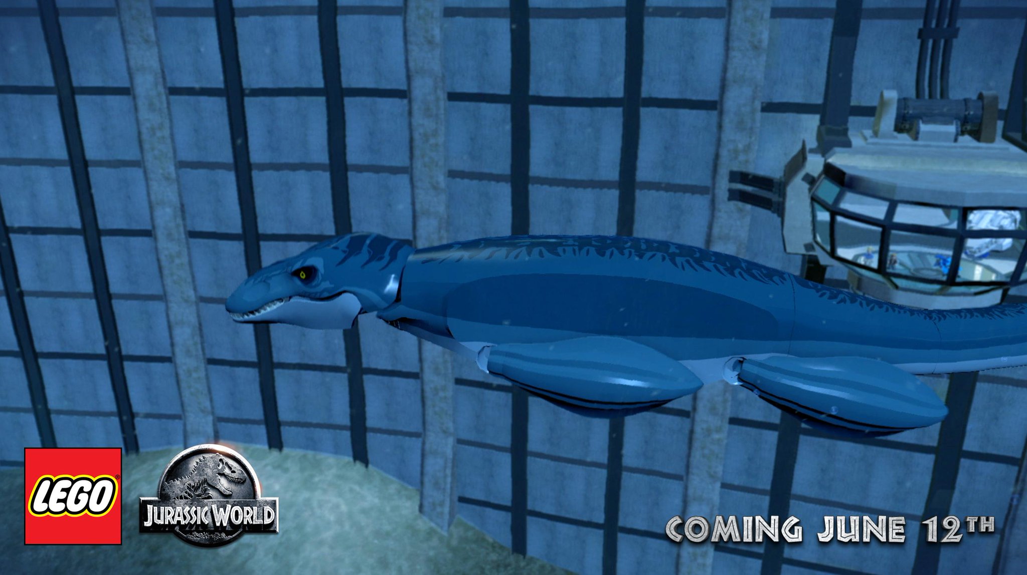 lego jurassic world mosasaurus eats shark