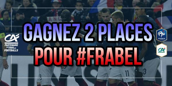 Footballogue's tweet photo. [RT + FOLLOW] @tousuncotefoot + @Footballogue pour gagner 2 places pour #FRABEL !!
Tirage au sort ce soir à 23h00 !!! http://t.co/v9oa5HlLdh