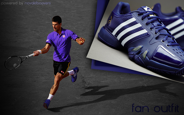 novakworldwide's tweet photo. ,@DjokerNole Pro Tennis Shoes #adidas #uniqlo #FanOutfit like it? @adidastennis @UNIQLO_France http://t.co/LsfwPFSRvm
