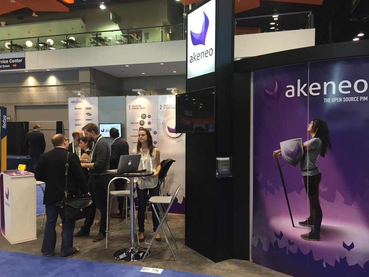 YoavKutner's tweet photo. Nice to see @akeneopim booth getting busy early on at #IRCE http://t.co/C8B8R4lmtb