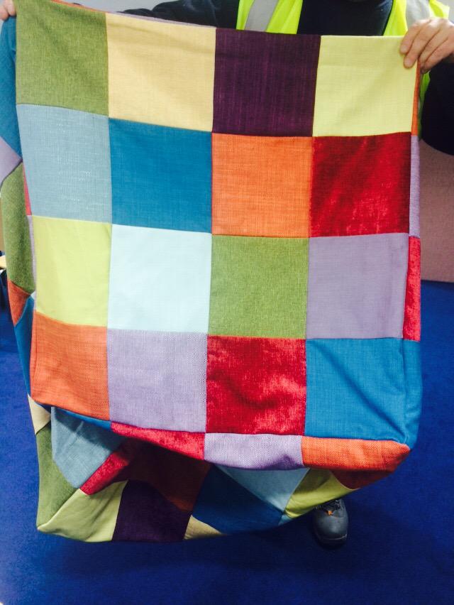 MyPatchBeanbags's tweet photo. Here it is.!! A multi coloured Patch. Have a happy birthday. I hope you enjoy it!! http://t.co/hpkA7BOXn9