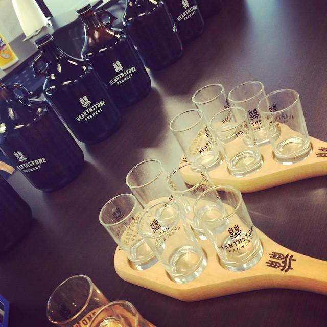 7101dogdaot's tweet image. ift.tt/1cwgDxk #weareprocurify Getting ready for our @hearthstonebrewing #beer tasting. #startuplife #sta…