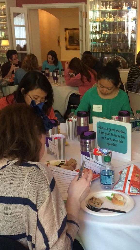 LearnNU's tweet image. So great getting our peer leaders together! We are thankful to work with such wonderful students. #Northwestern