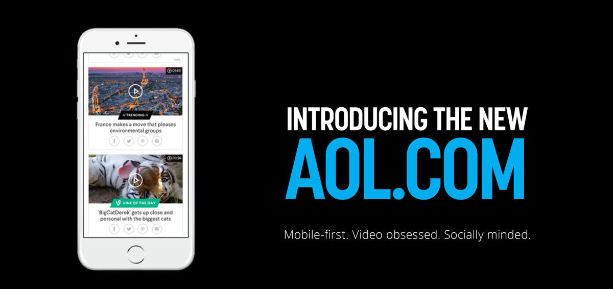 rePetePro's tweet photo. Today we're excited to launch #TheNewAOL -- check it out: http://t.co/AIsZbAzlT3 [@AOL @AOL_Inc] http://t.co/mUBiUuBXUA