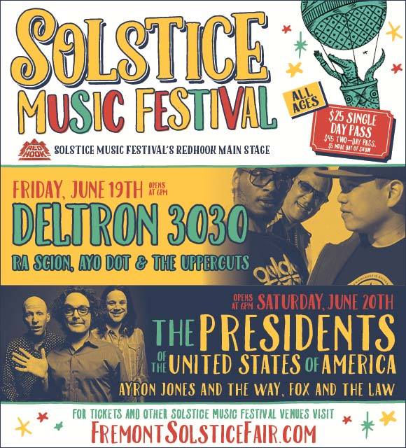 CityArts_Events's tweet photo. We're giving away tickets to both of these shows at Fremont Solstice! Enter to win here: http://t.co/ypBYSaAL3A http://t.co/7jn60CqcJ2