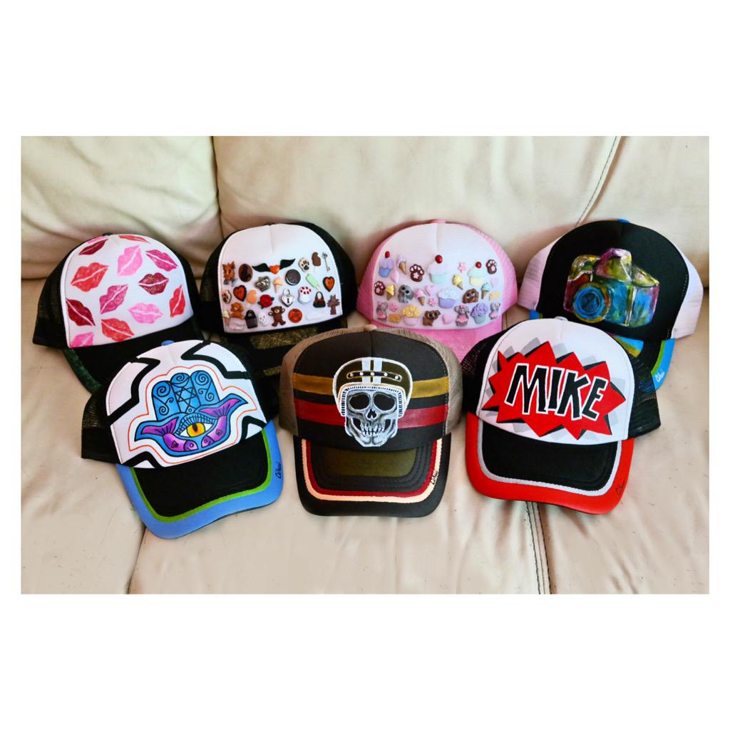 Todas estas gorras se fueron hasta Oaxaca...!!! ❤️🎨