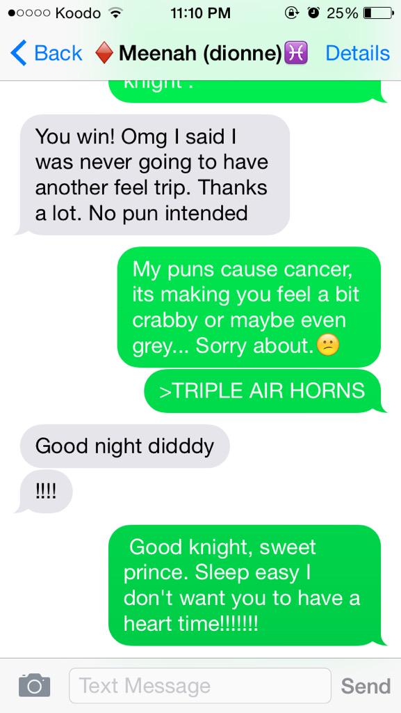 Slayed my friend with so many homestuck puns.