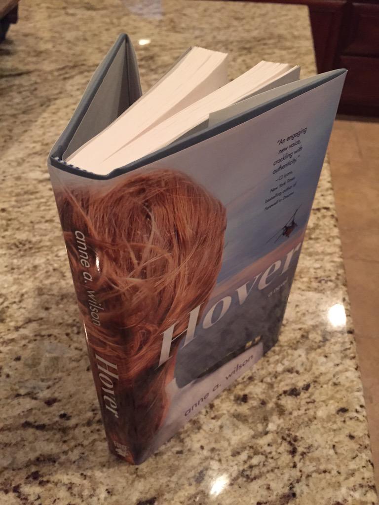 gpar2000's tweet photo. @Anne_A_Wilson Congrats! Couldn't be @PoisonPen this eve but got the book. Folks, Anne is my swim coach! @bookbrag http://t.co/5Zxi07Q21O