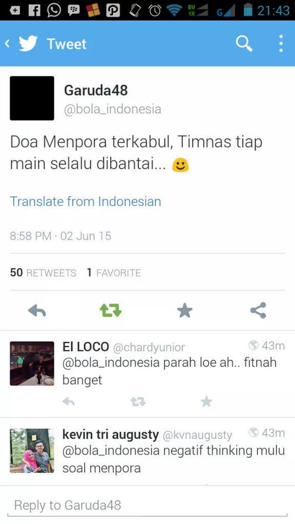 revolupssi's tweet photo. Min @bola_indonesia , twit yg ini kok dihapus sih? http://t.co/Lpeex5FeqR