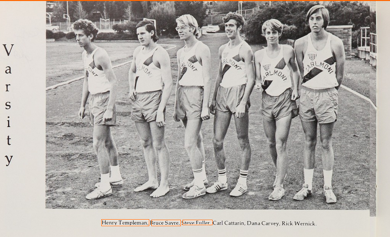 Happy 60th birthday to comedian Dana Carvey (60 years old today). Here is Dana as part of XC team at Carlmont HS \72 