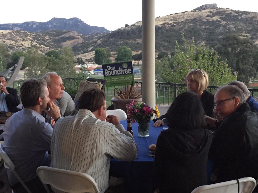 annabitong's tweet photo. At @DanRoundtree election night party http://t.co/XvDeUAvDDP