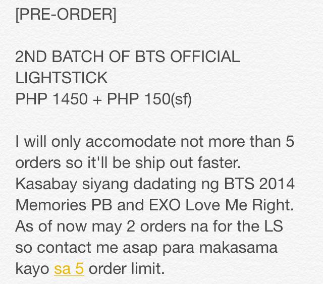 harumidachi's tweet photo. [PLS RT] 

RESTOCKED!! ☺️☺️☺️ #armyph http://t.co/NvQjSe47Dq