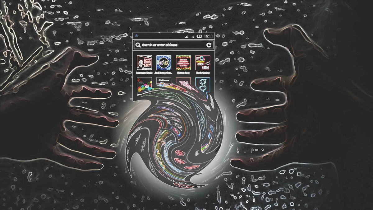 BaslanSyah's tweet image. Dark "Techno" Illusion @opera_id #OperaInHand :)