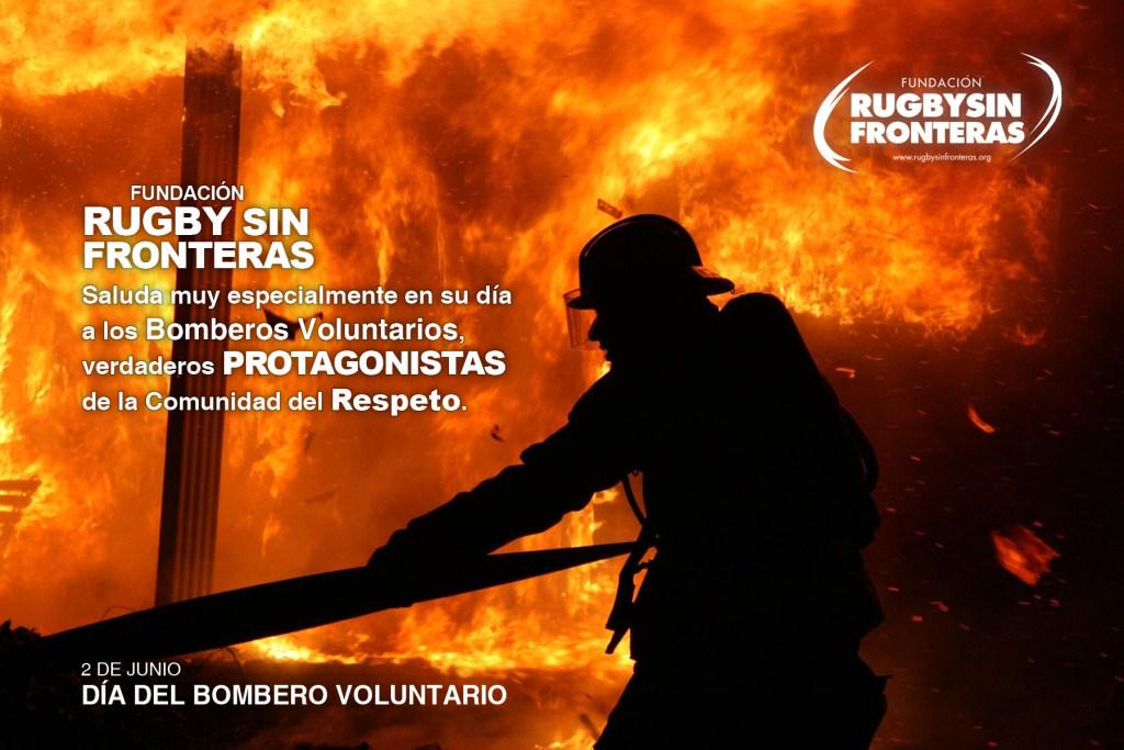 Saludamos muy especialmente a los #BomberosVoluntarios, verdaderos PROTAGONISTAS de la Comunidad del Respeto