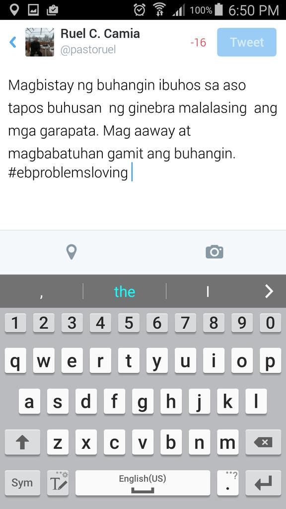 pastoruel's tweet image. #ebproblemsloving