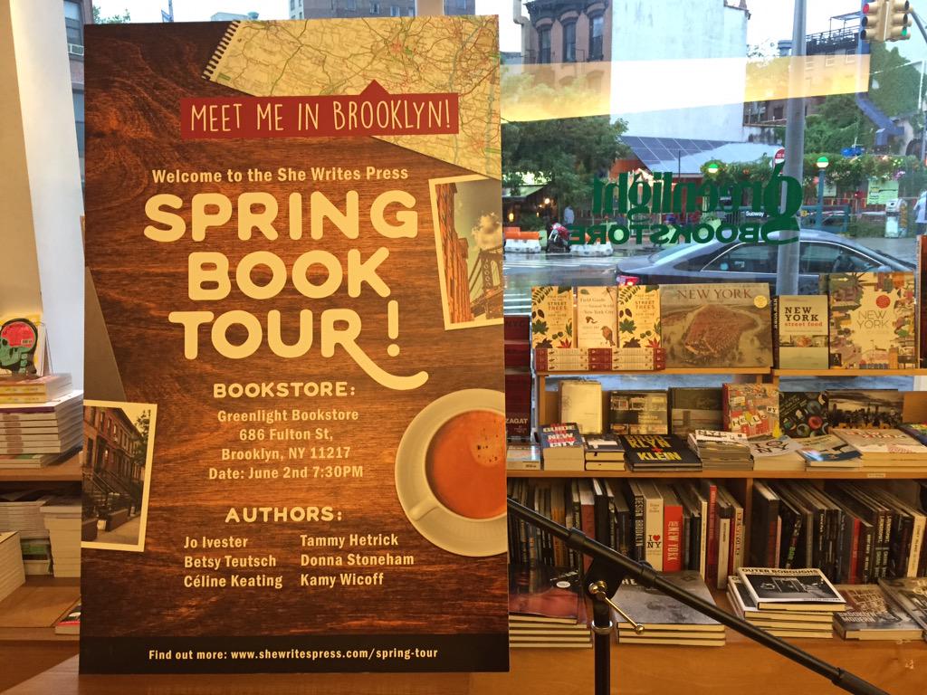 shewritespress's tweet photo. Are you joining us for the #SWPSpringTour stop at @greenlightbklyn tonight? #brooklyn #Books http://t.co/5JT0ZlmjQC