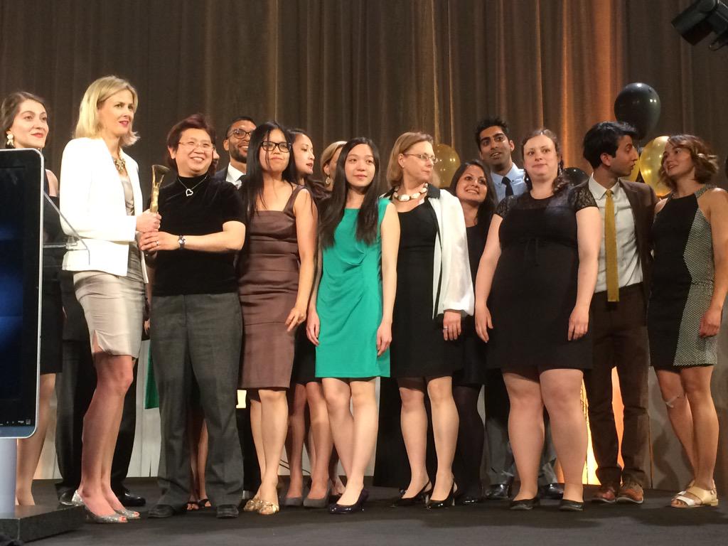 DLockhard's tweet photo. Extremely proud of the SIMS/UHN and Strata team for winning the CHIA Project Implementation Award. http://t.co/HpUqQNgfVG