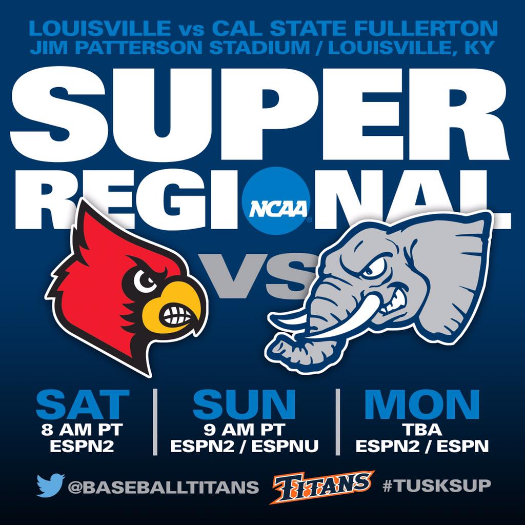 FullertonTitans's tweet photo. It's on this weekend. Best-of-three for Omaha. #TusksUp http://t.co/KGVbTUlowe