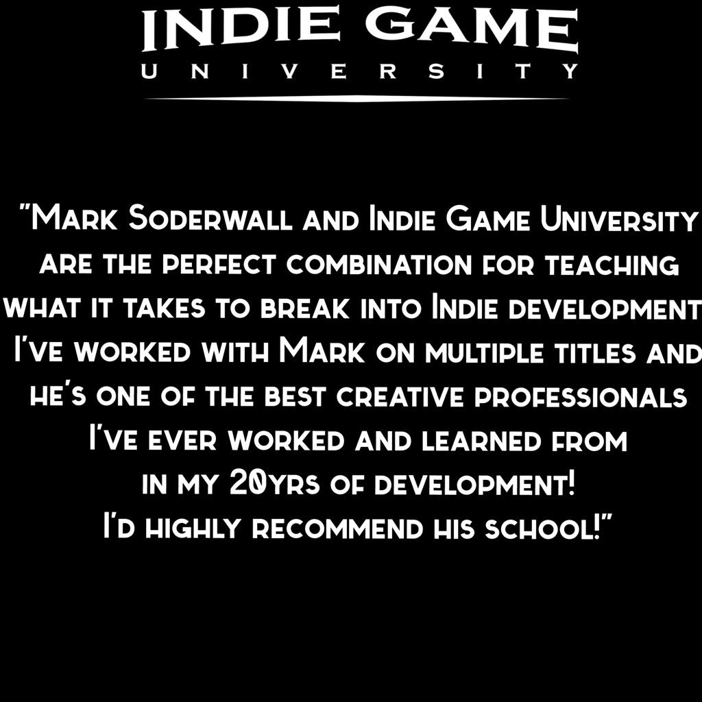 IndieGameU's tweet photo. This quote from today's #testimonialtuesday on #Instagram is by Mark Bradshaw, PS3 developer. Thanks Brad! http://t.co/1QDxzJCz4A