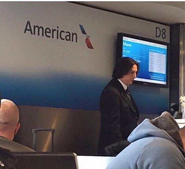 WolfpackAlan's tweet photo. So apparently Snape works at American Airlines http://t.co/SD2D7e9li7