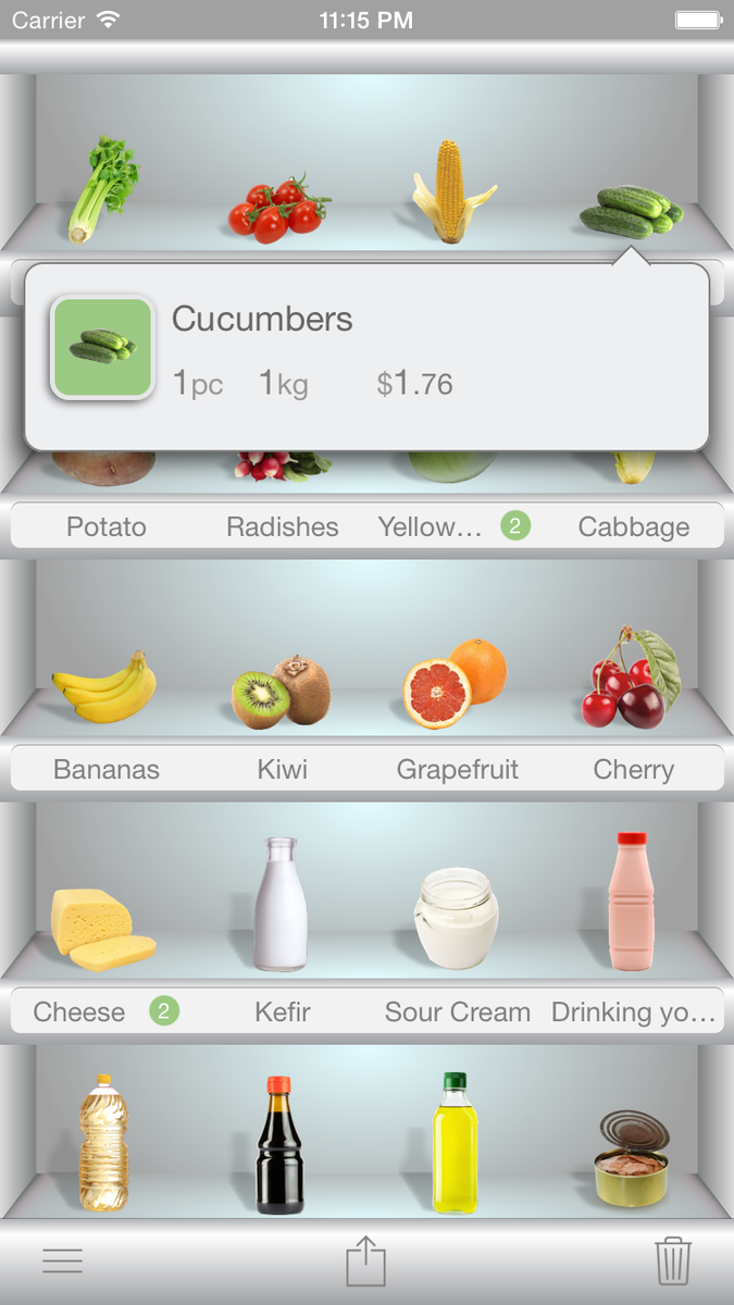 TimDinApps's tweet image. Fridge + in your pocket pro 
itunes.apple.com/app/id96417961… $2.00 -&amp;gt; Free!
#ios #iphone #app #shopping #indiedev #free