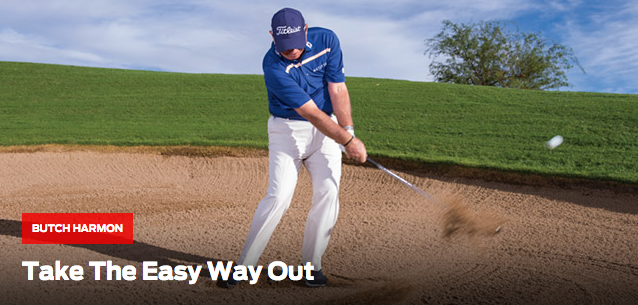 GolfDigest's tweet photo. Butch's fool-proof way of escaping the sand: http://t.co/K7FuuAHGWx http://t.co/BJAaSs9yFX