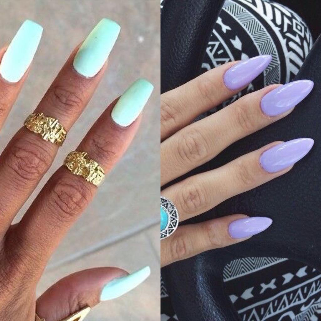 TheLexiNoel's tweet photo. I'm so indecisive🙊 Should I get light blue or lavender nails?! 💙👑💜 #lexinoeltmq #prbeautybash http://t.co/V298aNZs01