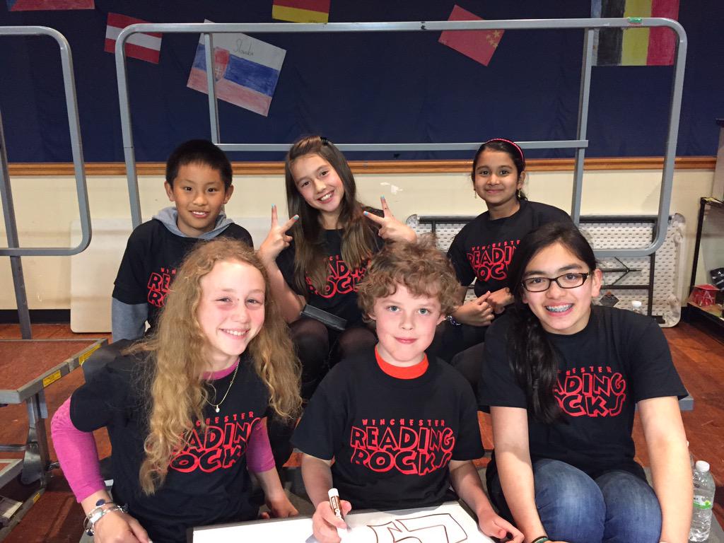Lynch_Library's tweet photo. The 6th annual Battle of the Books was so much fun! Very impressed with all of the teams! Congratulations Muraco! http://t.co/ZQhq0V6QXZ