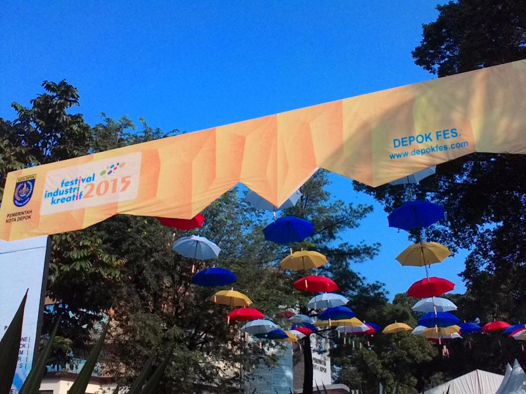 Hari ini pembukaan Festival Industri Kreatif 2015 <a href="/depok_festival/">depok festival</a> <a href="/pemkotdepok/">PEMERINTAH KOTA DEPOK | #AyoPakaiMasker</a>