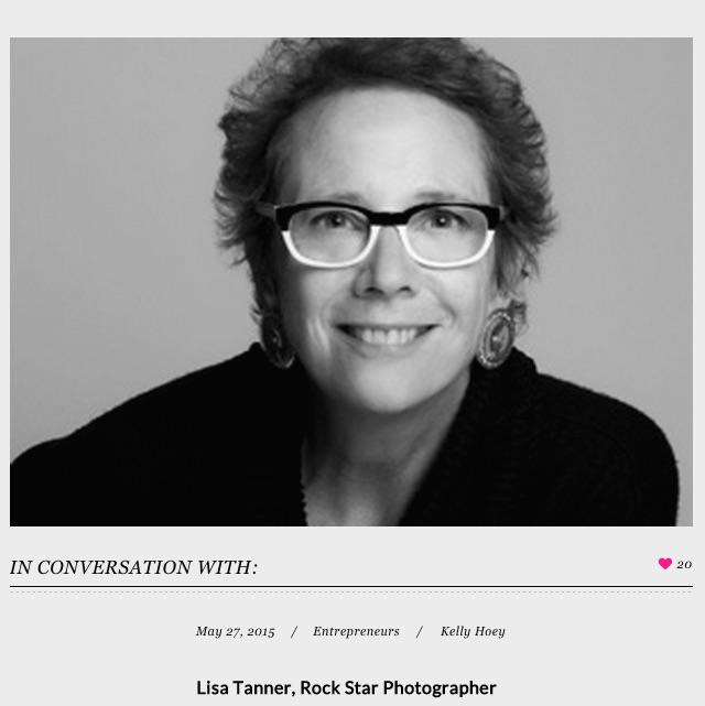 JoyceMSullivan's tweet photo. Meet Rock Star photographer #LisaTanner as @JkHoey interviews her on this side of the lens > http://t.co/qfhPLhRpoL http://t.co/NLmLIlbrcD
