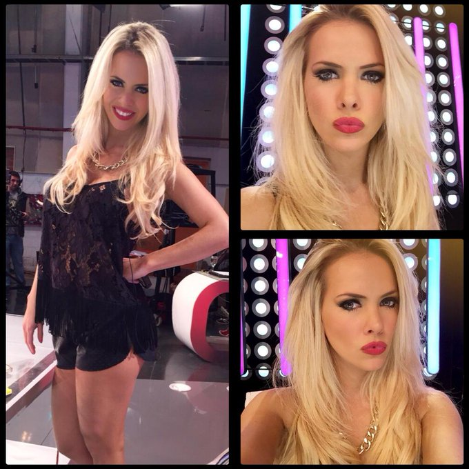 Hoy en @BenditaOk #look @lujuriashoes! #selfie #blonde http://t.co/qoAUUqKTia