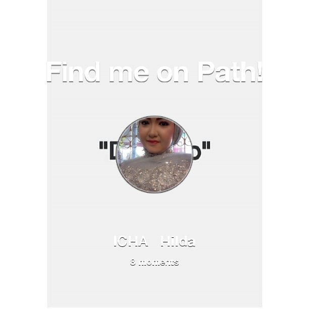 fhildayani's tweet photo. Find me on #Path now! Go to: http://t.co/Q0WaDI4OX9! #thepersonalnetwork http://t.co/bqzhYFJ4vG
