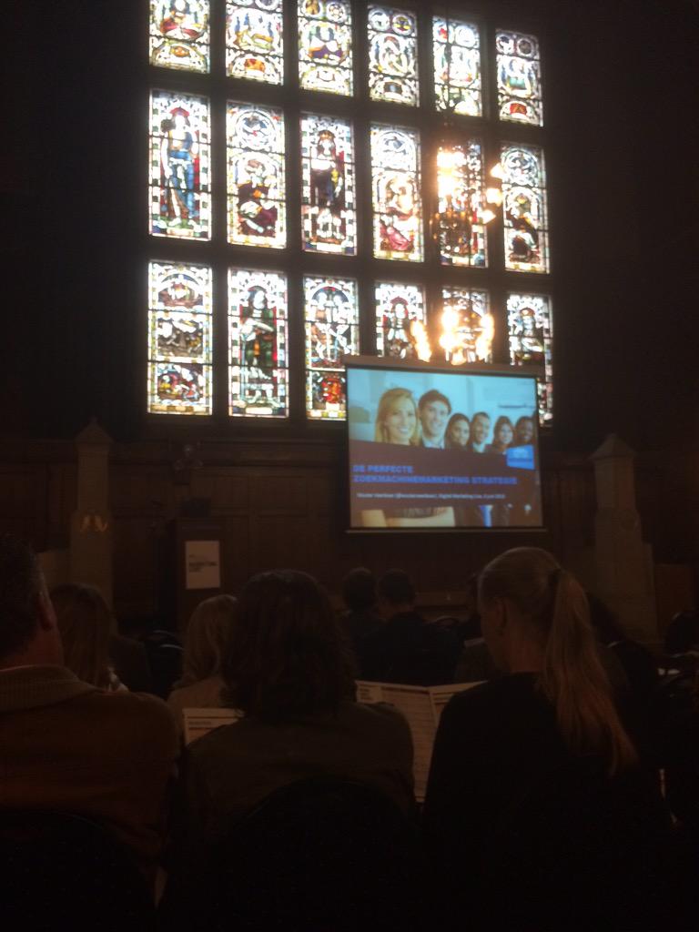 Live at #DML15. About to start.