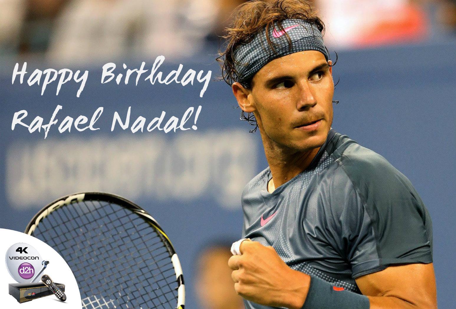 Happy Birthday Rafael Nadal!
Join us in wishing him a wonderful year ahead. 