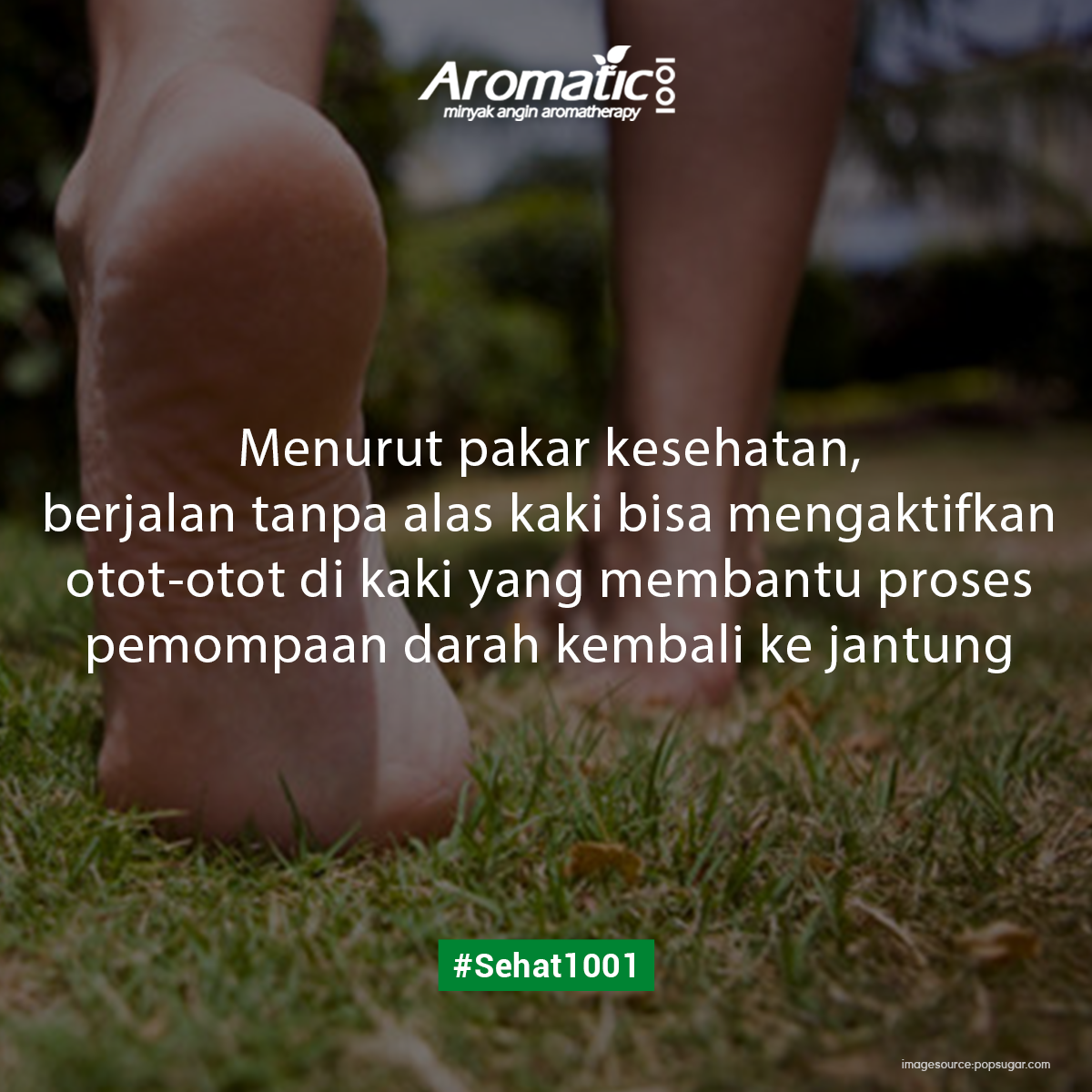 aromatic_1001's tweet photo. Kamu termasuk team pake sendal atau team ga pake sendal kalo di rumah? #Sehat1001 http://t.co/AZk34EXA2A