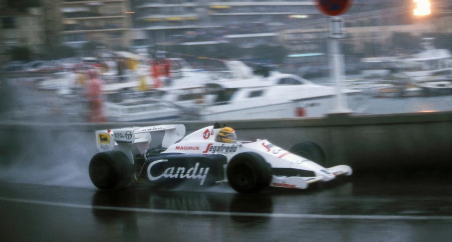 Formula 1 on Twitter: "#OnThisDay in 1984, Ayrton Senna's first #F1 podium: a stunning P2 at a rain-soaked Monaco, driving a Toleman http://t.co/Pyr2M3ycxw"