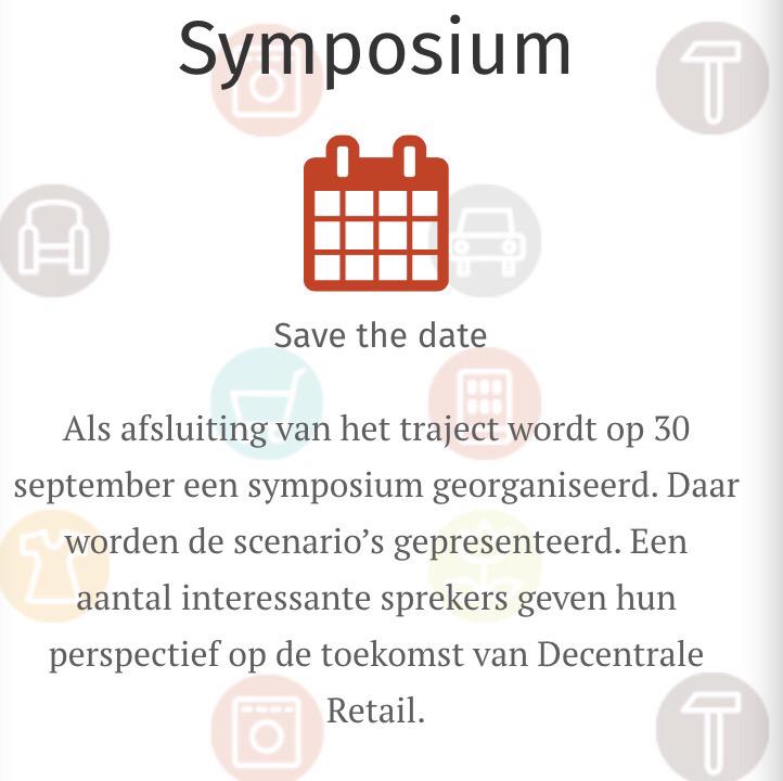 Interessant symposium Toekomst Decentrale Retail op 30 september a.s. <a href="/DecntraleRetail/">Decentrale Retail</a> #retail2025 #freetail