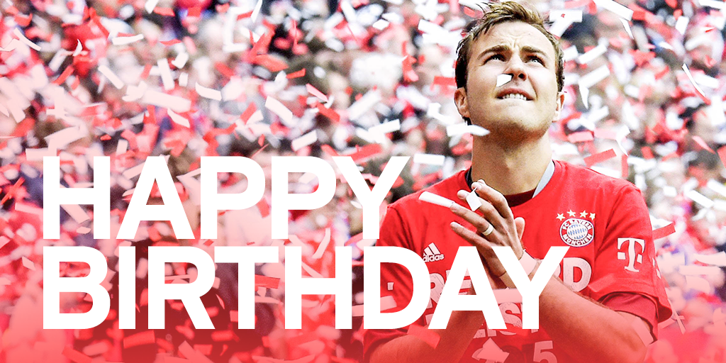 FCBayern's tweet photo. Happy Birthday, @MarioGoetze (23)! #MiaSanMia http://t.co/ZFUH5k6gFj