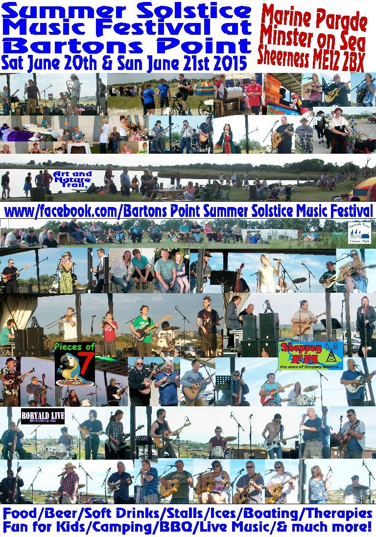 BartonsPoint's tweet photo. Summer Solstice Music Festival 20th &amp; 21st June @bartonspoint, Sun, Sea, Music, Camping, Art, Food, Beer, awesome! http://t.co/k7EFbu5sGg