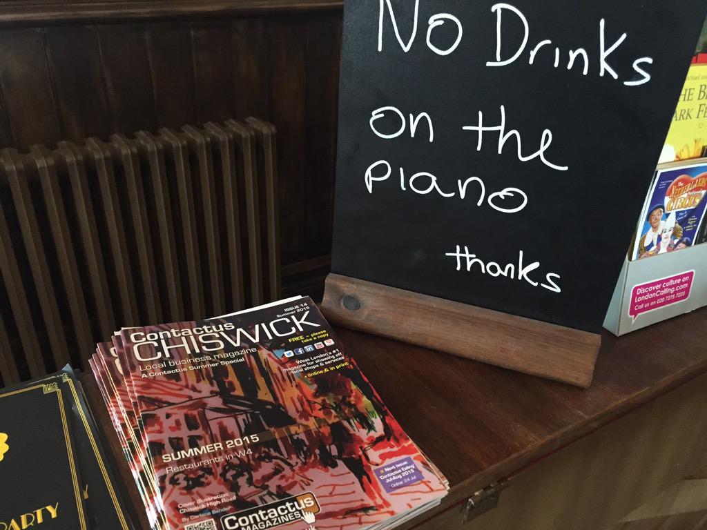 ContactusW4's tweet image. Spent my #ChiswickDayOut delivering 'Contactus' magazines in #Chiswick. Grab a copy quick. #theygofast