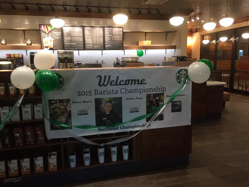 The competition is about to start!  #lsbaristachampionship