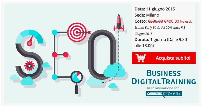 Marte_Digital's tweet photo. Scopri come #ottimizzare il #posizionamento del tuo #sito! Iscriviti al #workshop #SEO 11/06 http://t.co/RefPN1rjJ2 http://t.co/E9F4Zlkmli