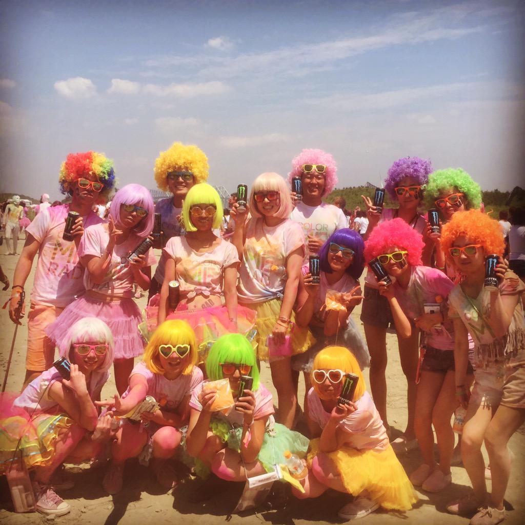 yude_tamago_man's tweet image. ColorMeRad参戦‼︎ 
楽しすぎる〜最高でした‼︎ 
感謝です‼︎
#colormerad
#colormeradtokyo
#colormerad5k
#colorrun
#カラーミーラッド#アフロ
#カラーラン#海の森公園