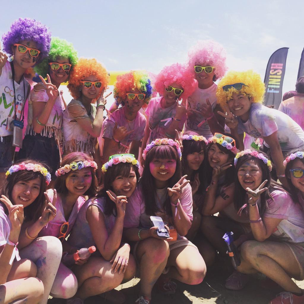 yude_tamago_man's tweet image. ColorMeRad参戦‼︎ 
楽しすぎる〜最高でした‼︎ 
感謝です‼︎
#colormerad
#colormeradtokyo
#colormerad5k
#colorrun
#カラーミーラッド#アフロ
#カラーラン#海の森公園
